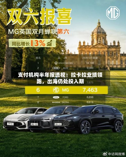 支付机构半年报透视：拉卡拉业绩领跑	，出海仍处投入期-第2张图片