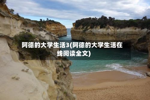 阿德的大学生活3(阿德的大学生活在线阅读全文)