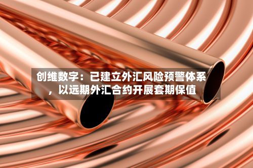 创维数字：已建立外汇风险预警体系	，以远期外汇合约开展套期保值-第1张图片