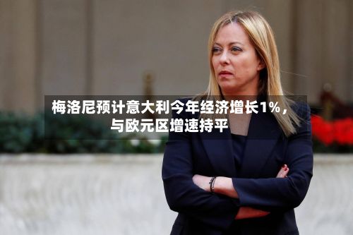 梅洛尼预计意大利今年经济增长1%，与欧元区增速持平-第2张图片