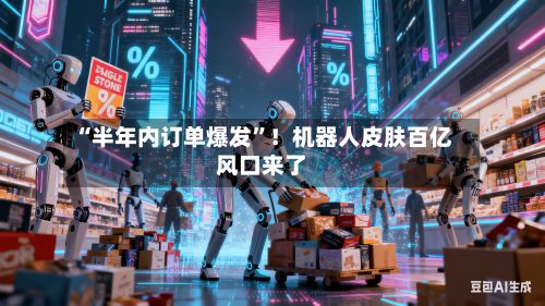 “半年内订单爆发”！机器人皮肤百亿风口来了-第2张图片