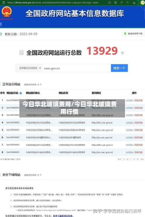 今日华北玻璃费用/今日华北玻璃费用行情-第2张图片