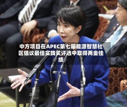 中方项目在APEC第七届能源智慧社区倡议最佳实践奖评选中取得两金佳绩