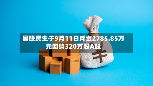 国联民生于9月11日斥资2785.85万元回购320万股A股-第2张图片