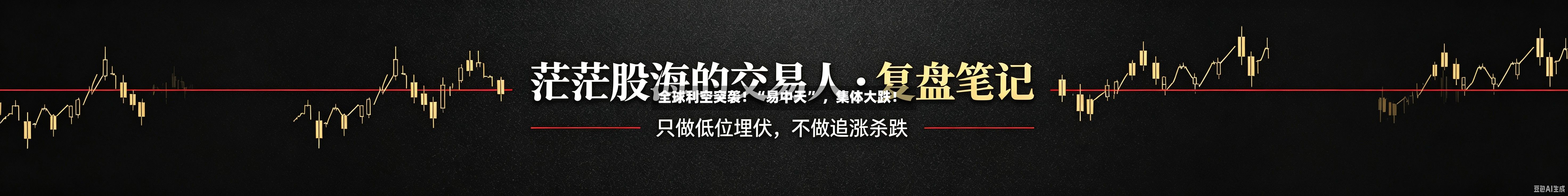 全球利空突袭！“易中天” ，集体大跌！