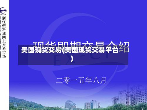 美国现货交易(美国现货交易平台)-第2张图片