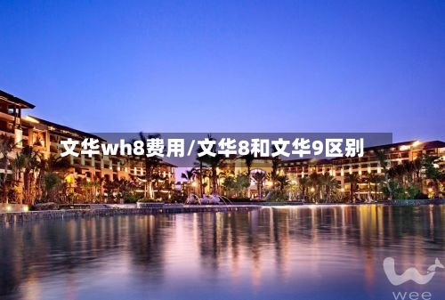文华wh8费用/文华8和文华9区别-第3张图片