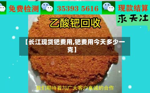 【长江现货钯费用,钯费用今天多少一克】-第3张图片