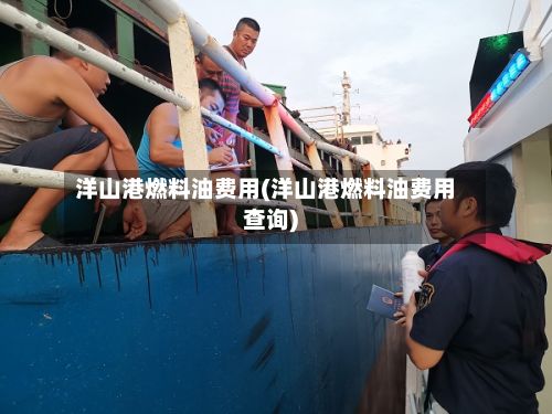 洋山港燃料油费用(洋山港燃料油费用查询)-第2张图片