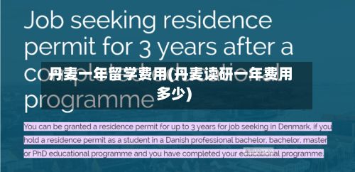 丹麦一年留学费用(丹麦读研一年费用多少)-第2张图片