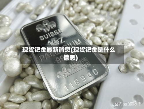 现货钯金最新消息(现货钯金是什么意思)-第2张图片