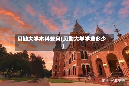 贝勒大学本科费用(贝勒大学学费多少)