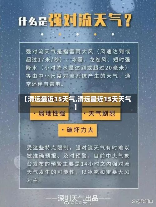 【清远最近15天气,清远最近15天天气】-第2张图片