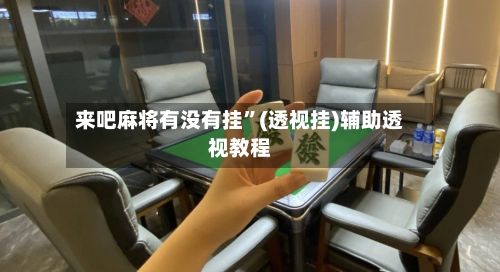 来吧麻将有没有挂”(透视挂)辅助透视教程-第3张图片