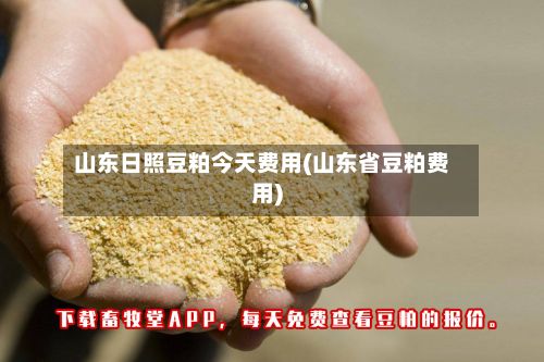 山东日照豆粕今天费用(山东省豆粕费用)
