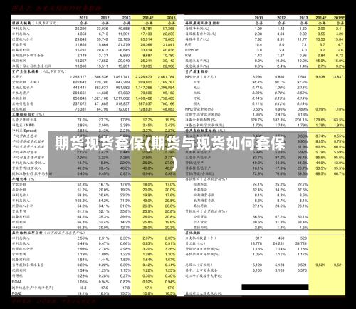 期货现货套保(期货与现货如何套保)-第3张图片