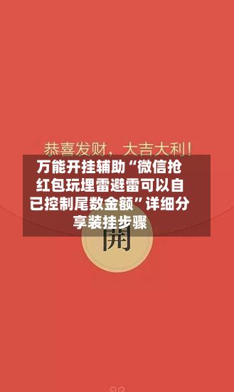万能开挂辅助“微信抢红包玩埋雷避雷可以自已控制尾数金额”详细分享装挂步骤-第3张图片