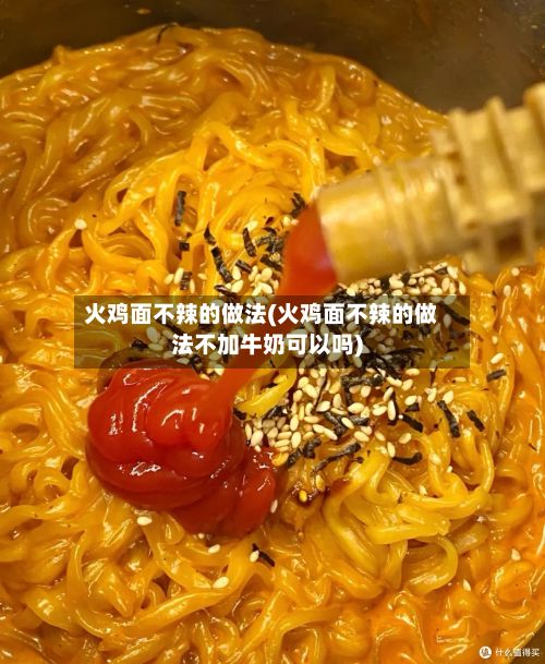 火鸡面不辣的做法(火鸡面不辣的做法不加牛奶可以吗)