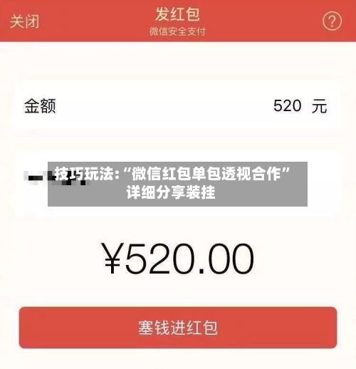 技巧玩法:“微信红包单包透视合作”详细分享装挂-第2张图片