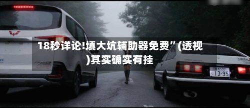 18秒详论!填大坑辅助器免费”(透视)其实确实有挂-第3张图片