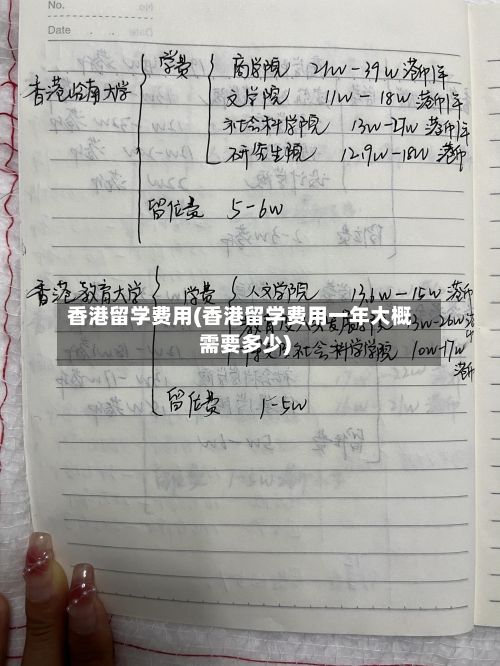 香港留学费用(香港留学费用一年大概需要多少)