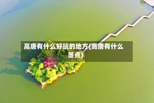 高唐有什么好玩的地方(高唐有什么景点)-第2张图片