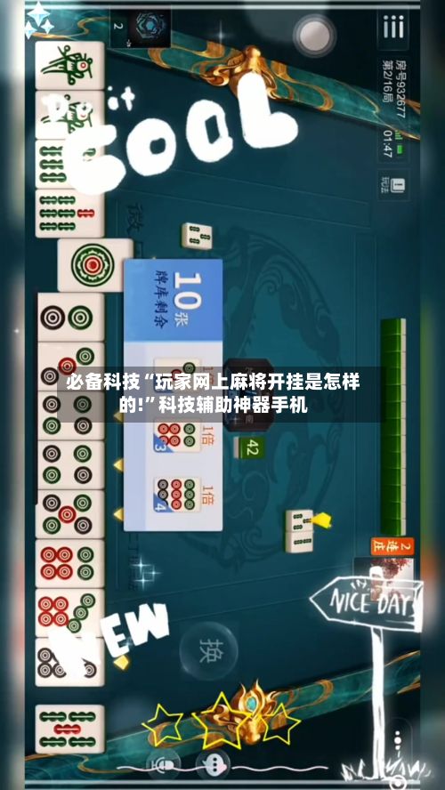 必备科技“玩家网上麻将开挂是怎样的!”科技辅助神器手机-第2张图片