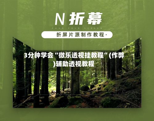 3分钟学会“微乐透视挂教程”(作弊)辅助透视教程-第3张图片
