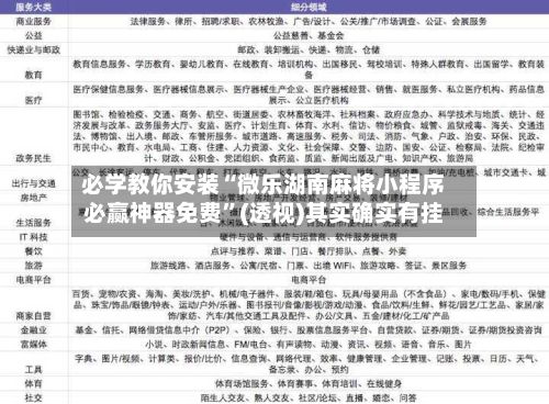 必学教你安装“微乐湖南麻将小程序必赢神器免费	”(透视)其实确实有挂-第2张图片