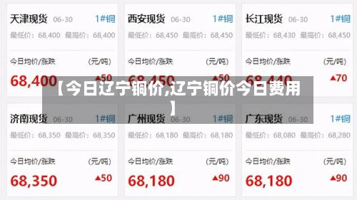 【今日辽宁铜价,辽宁铜价今日费用】