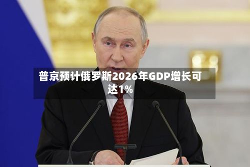 普京预计俄罗斯2026年GDP增长可达1%-第2张图片