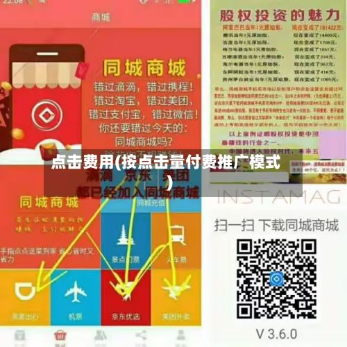点击费用(按点击量付费推广模式)