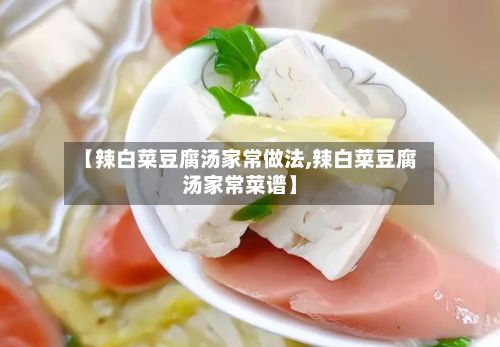【辣白菜豆腐汤家常做法,辣白菜豆腐汤家常菜谱】-第3张图片
