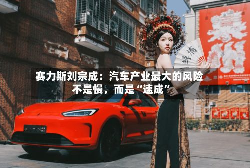 赛力斯刘宗成：汽车产业最大的风险不是慢，而是“速成”-第1张图片