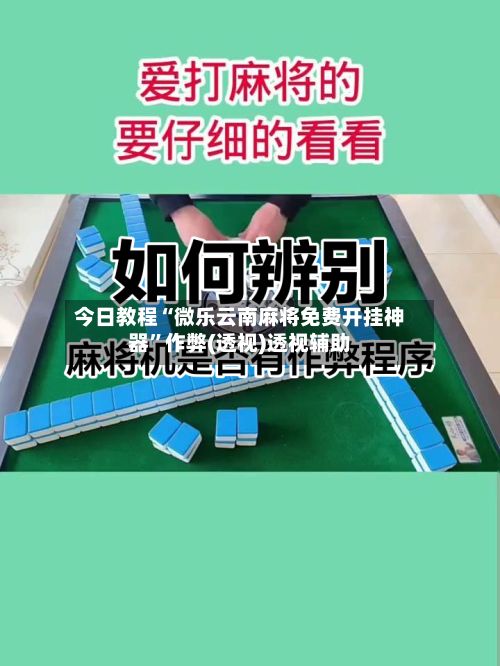 今日教程“微乐云南麻将免费开挂神器”作弊(透视)透视辅助-第2张图片