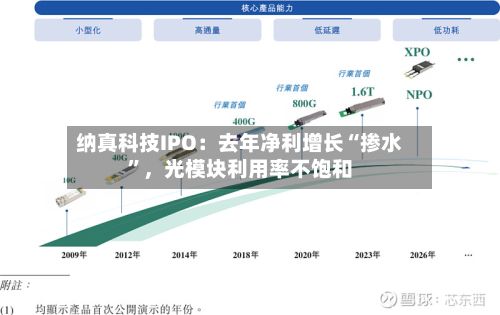 纳真科技IPO：去年净利增长“掺水”	，光模块利用率不饱和-第2张图片