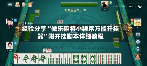 经验分享“微乐麻将小程序万能开挂器”附开挂脚本详细教程-第3张图片