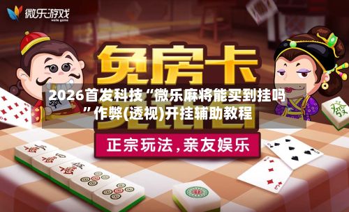 2026首发科技“微乐麻将能买到挂吗”作弊(透视)开挂辅助教程-第2张图片