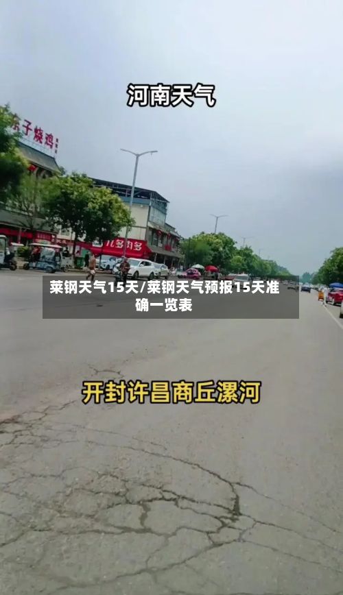 莱钢天气15天/莱钢天气预报15天准确一览表
