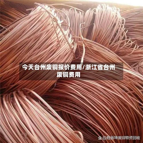 今天台州废铜报价费用/浙江省台州废铜费用-第2张图片