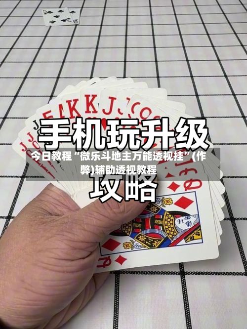 今日教程“微乐斗地主万能透视挂”(作弊)辅助透视教程