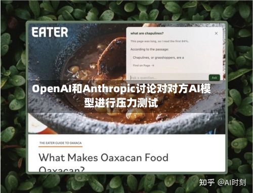 OpenAI和Anthropic讨论对对方AI模型进行压力测试-第1张图片
