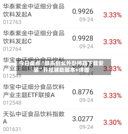 今日盘点“微乐刨幺外卦神器下载安装”开挂辅助脚本+详细-第2张图片