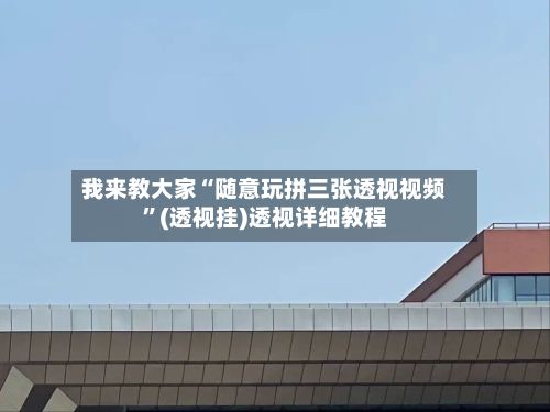 我来教大家“随意玩拼三张透视视频”(透视挂)透视详细教程-第2张图片