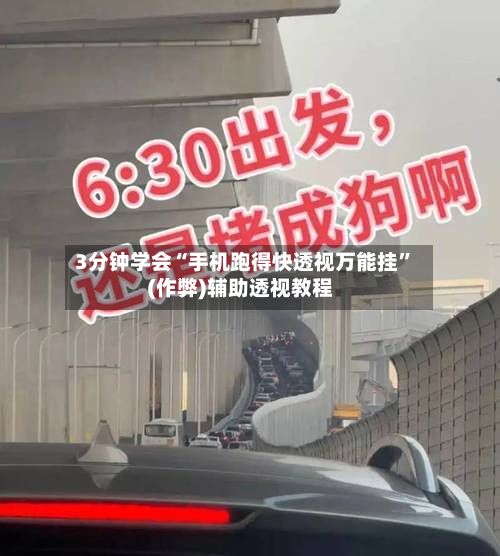 3分钟学会“手机跑得快透视万能挂”(作弊)辅助透视教程-第3张图片
