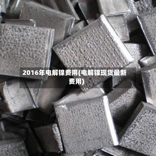 2016年电解镍费用(电解镍现货最新费用)-第2张图片