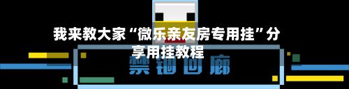 我来教大家“微乐亲友房专用挂	”分享用挂教程-第2张图片