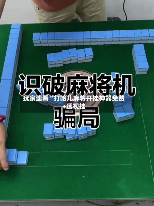 玩家速看“打哈儿麻将开挂神器免费+透视挂