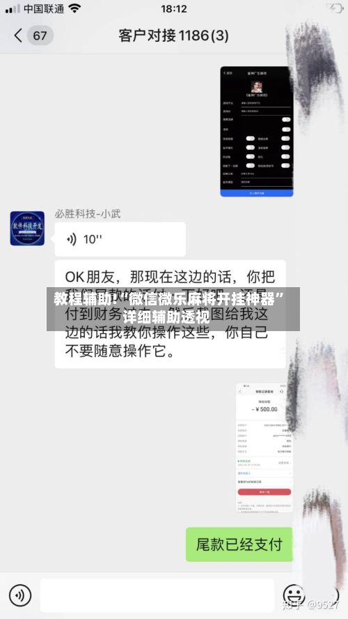教程辅助!“微信微乐麻将开挂神器”详细辅助透视-第2张图片