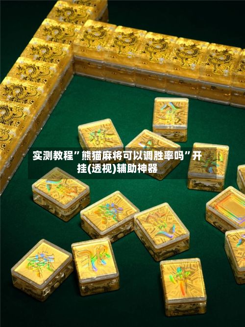 实测教程”熊猫麻将可以调胜率吗”开挂(透视)辅助神器-第2张图片